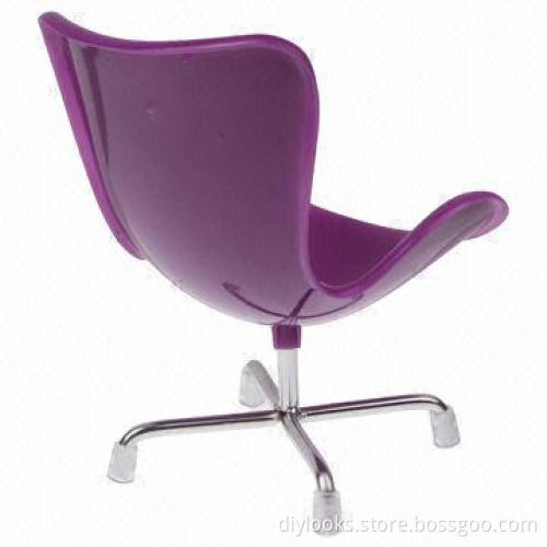 Hot Magic Lovely Chair Style Plastic Storage Rack Cellphone Holder (Random Color), 12cm Length
